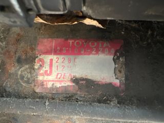 bontott TOYOTA COROLLA Önindító