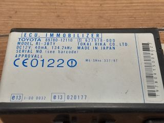 bontott TOYOTA COROLLA Motorvezérlő