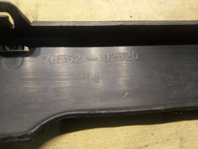 bontott TOYOTA COROLLA Bal első Koptató