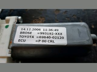 bontott TOYOTA COROLLA Bal hátsó Ablakemelő Szerkezet (Elektromos)