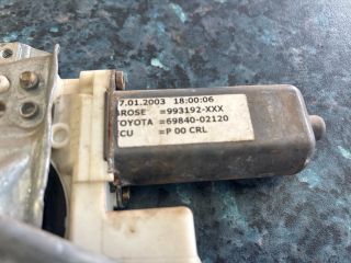 bontott TOYOTA COROLLA Bal hátsó Ablakemelő Szerkezet (Elektromos)