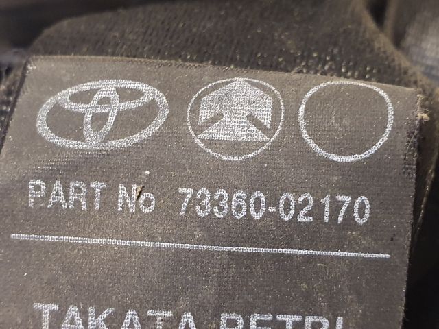 bontott TOYOTA COROLLA Bal hátsó Biztonsági Öv