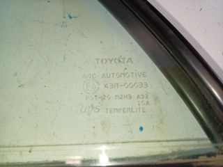bontott TOYOTA COROLLA Bal hátsó Fixüveg (Ajtóban)