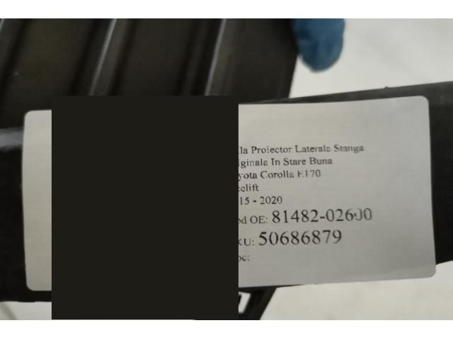 bontott TOYOTA COROLLA Bal Ködlámpa Rács