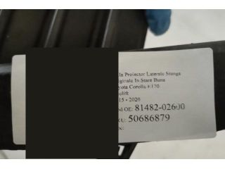 bontott TOYOTA COROLLA Bal Ködlámpa Rács