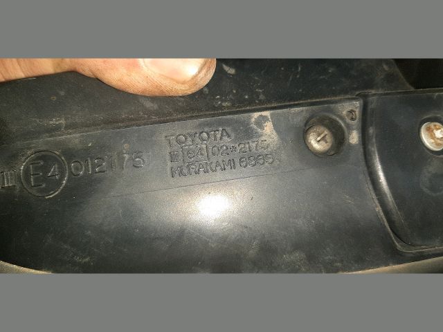 bontott TOYOTA COROLLA Bal Visszapillantó Tükör (Elektromos)