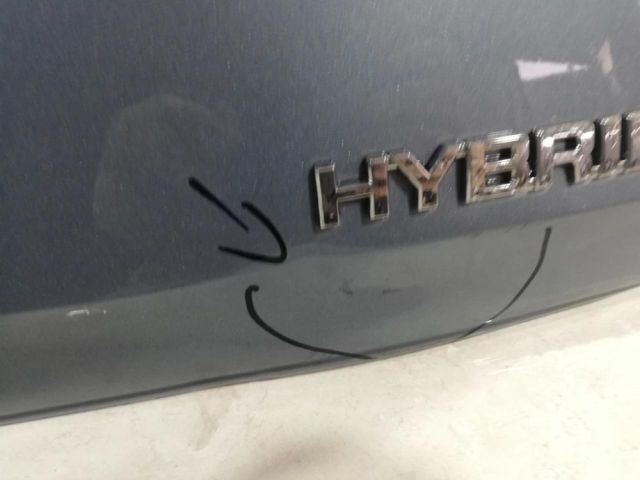 bontott TOYOTA COROLLA Csomagtérajtó (Üres lemez)