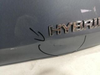 bontott TOYOTA COROLLA Csomagtérajtó (Üres lemez)