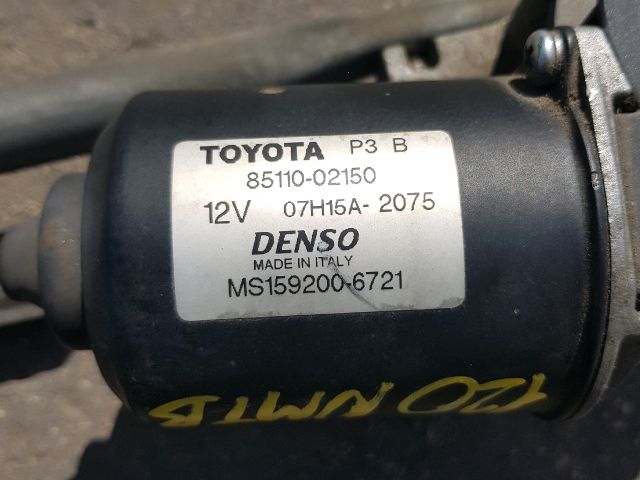 bontott TOYOTA COROLLA Első Ablaktörlő Szerkezet Motorral
