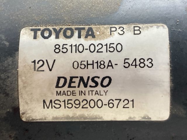 bontott TOYOTA COROLLA Első Ablaktörlő Szerkezet Motorral