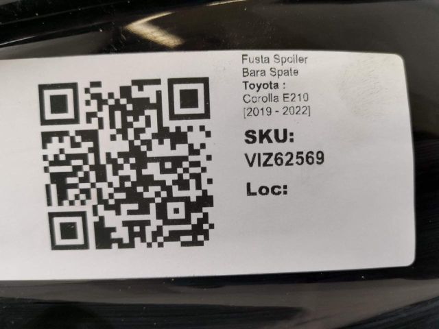 bontott TOYOTA COROLLA Hátsó Lökhárító Alsó (Műanyag)