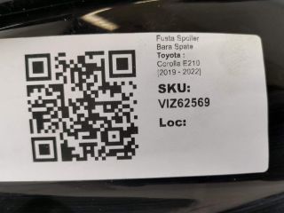 bontott TOYOTA COROLLA Hátsó Lökhárító Alsó (Műanyag)