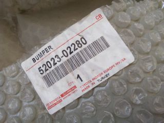 bontott TOYOTA COROLLA Hátsó Lökhárító Merevítő (Fém)