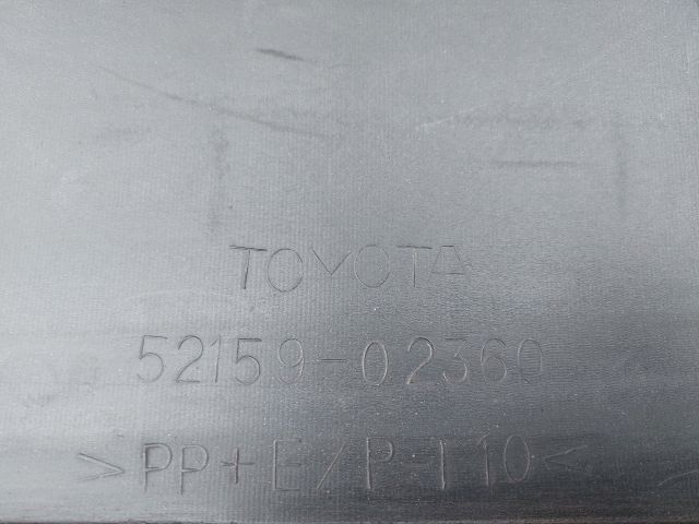 bontott TOYOTA COROLLA Hátsó Lökhárító (Részeivel)