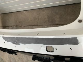 bontott TOYOTA COROLLA Hátsó Lökhárító (Üresen)