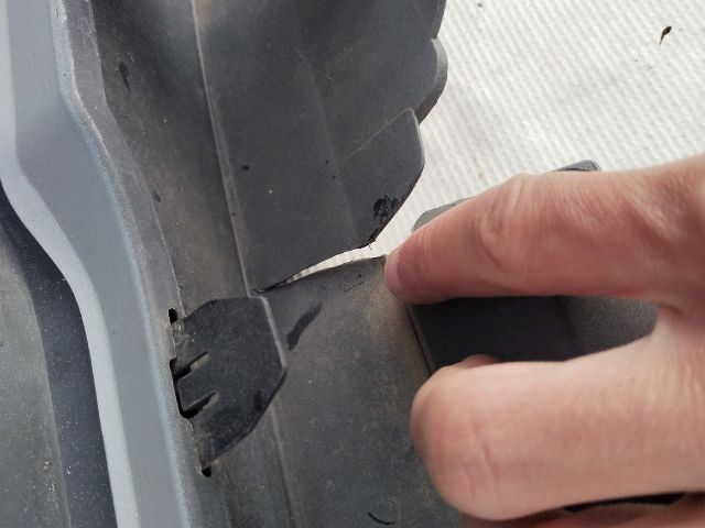 bontott TOYOTA COROLLA Hátsó Lökhárító (Üresen)