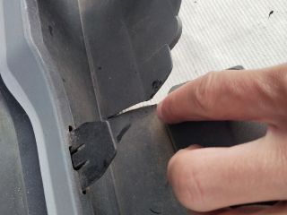 bontott TOYOTA COROLLA Hátsó Lökhárító (Üresen)