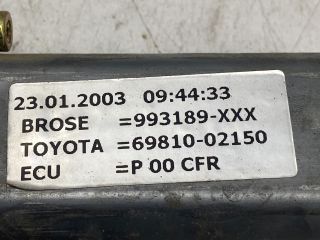 bontott TOYOTA COROLLA Jobb első Ablakemelő Szerkezet (Elektromos)