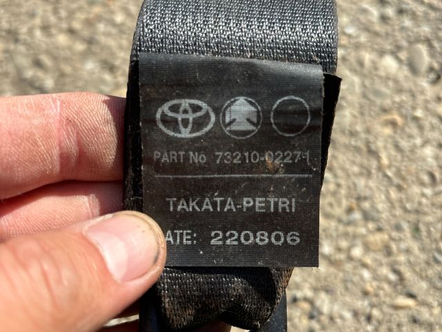 bontott TOYOTA COROLLA Jobb első Biztonsági Öv