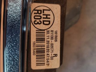 bontott TOYOTA COROLLA Jobb Fényszóró