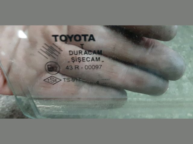 bontott TOYOTA COROLLA Jobb hátsó Ablak