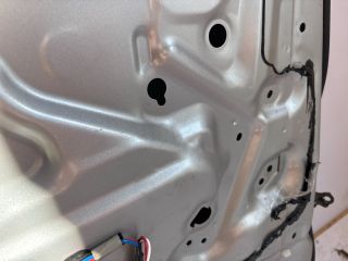 bontott TOYOTA COROLLA Jobb hátsó Ajtó (Üres lemez)