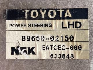 bontott TOYOTA COROLLA Kormányoszlop Vezérlő