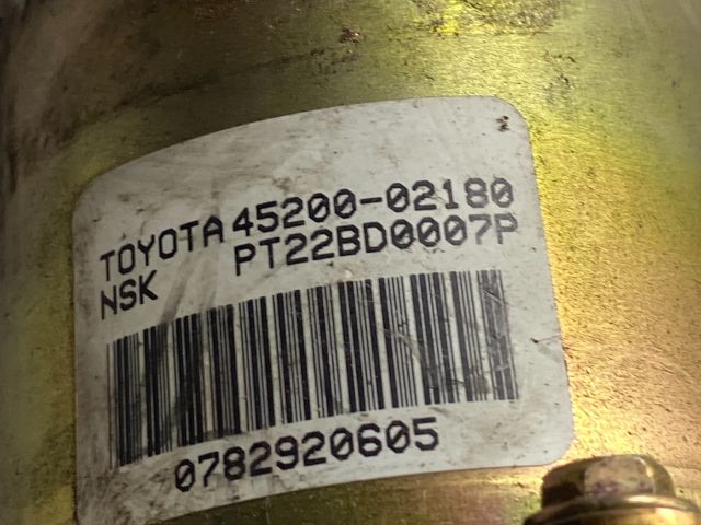 bontott TOYOTA COROLLA Kormányoszlop