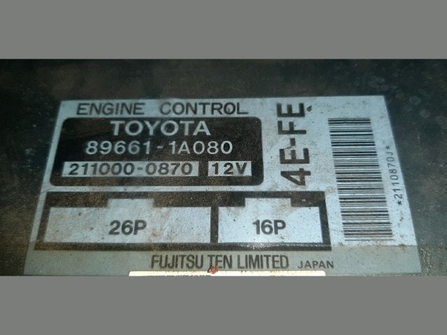 bontott TOYOTA COROLLA Motorvezérlő