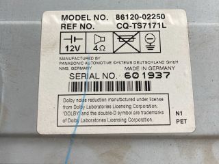 bontott TOYOTA COROLLA Rádió / CD