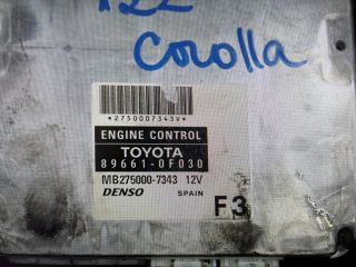 bontott TOYOTA COROLLA VERSO Motorvezérlő