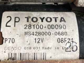 bontott TOYOTA COROLLA VERSO Önindító