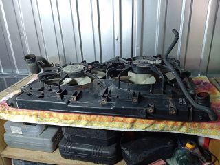 bontott TOYOTA COROLLA VERSO Hűtő Ventilátor(ok), Radiátor(ok) Szett