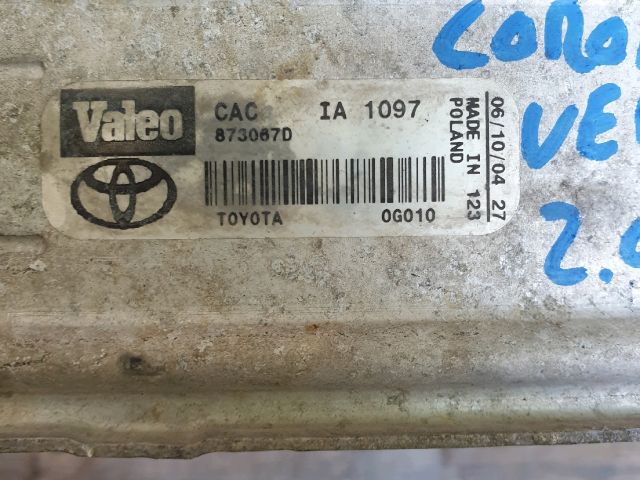 bontott TOYOTA COROLLA VERSO Intercooler