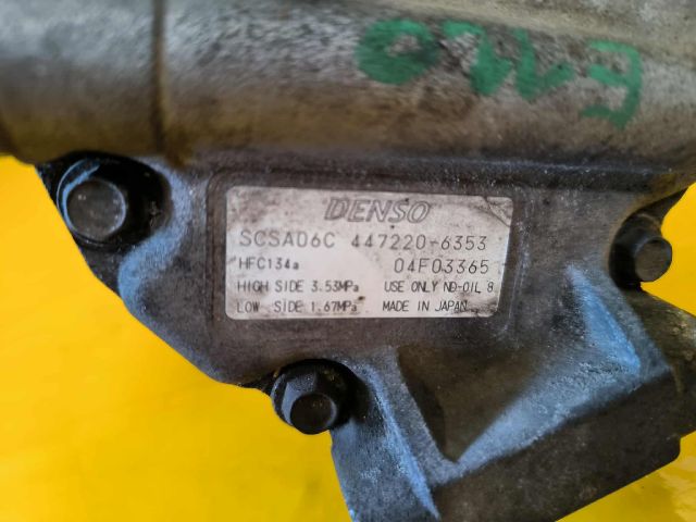 bontott TOYOTA COROLLA VERSO Klímakompresszor