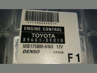 bontott TOYOTA COROLLA VERSO Motorvezérlő