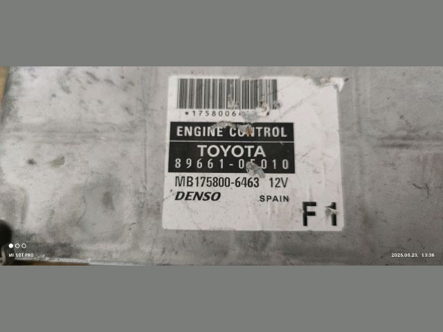 bontott TOYOTA COROLLA VERSO Motorvezérlő