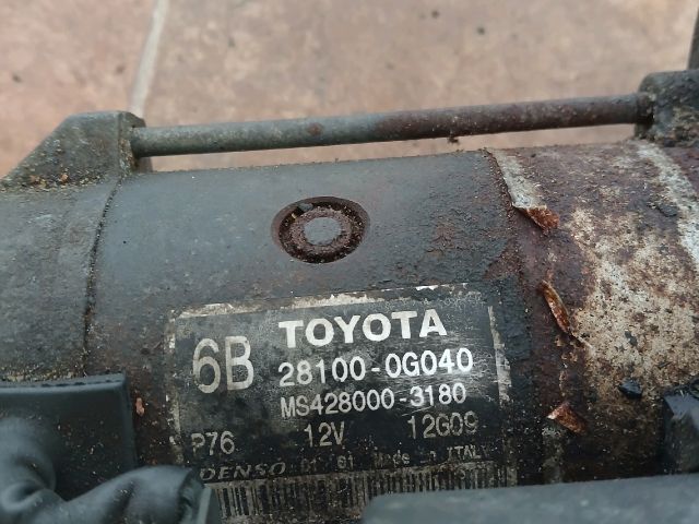 bontott TOYOTA COROLLA VERSO Önindító