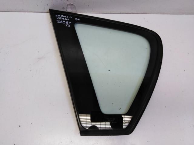 bontott TOYOTA COROLLA VERSO Bal C Oszlop Oldalablak Üveg