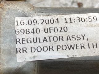 bontott TOYOTA COROLLA VERSO Bal első Ablakemelő Szerkezet (Elektromos)