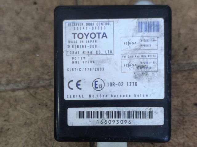 bontott TOYOTA COROLLA VERSO Bal első Ajtó Vezérlőegység