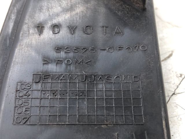 bontott TOYOTA COROLLA VERSO Bal hátsó Oldal Lökhárító Tartó (Műanyag)