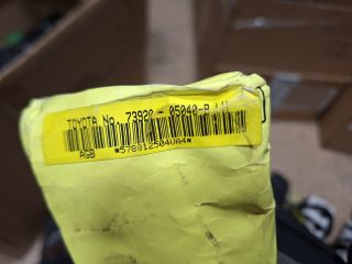 bontott TOYOTA COROLLA VERSO Bal Oldallégzsák