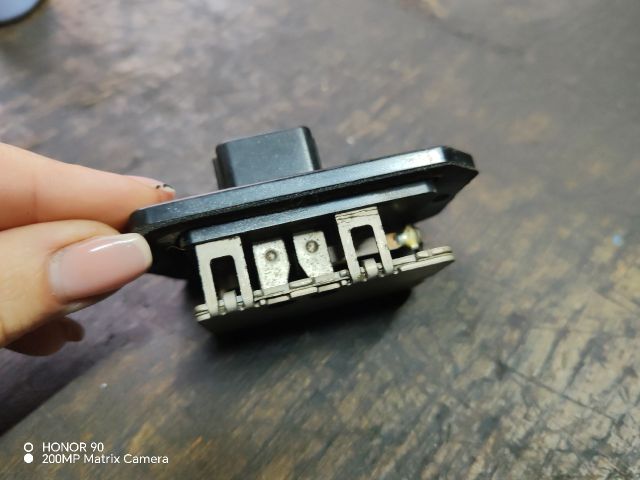 bontott TOYOTA COROLLA VERSO Előtét Ellenállás Fűtőmotor