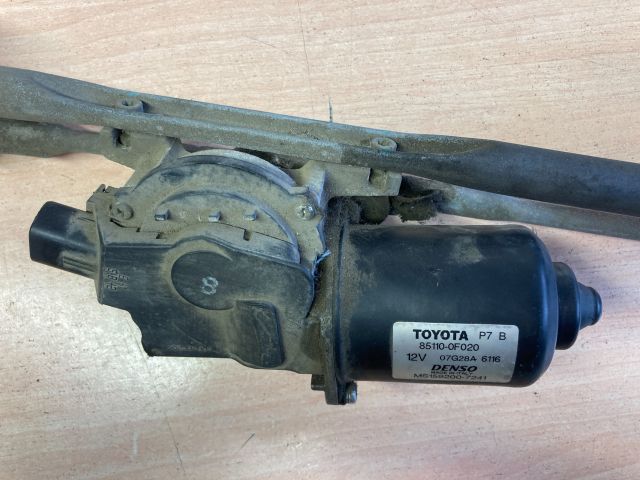 bontott TOYOTA COROLLA VERSO Első Ablaktörlő Szerkezet Motorral