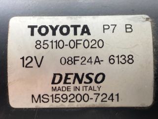 bontott TOYOTA COROLLA VERSO Első Ablaktörlő Szerkezet Motorral