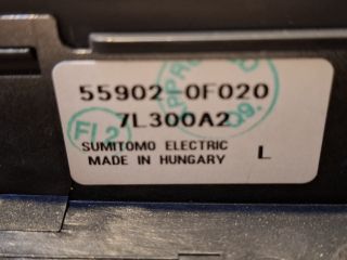 bontott TOYOTA COROLLA VERSO Fűtéskapcsoló (digit klímás)