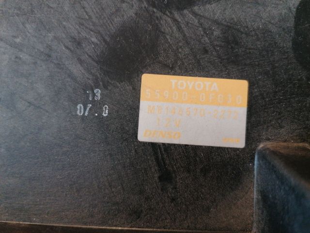 bontott TOYOTA COROLLA VERSO Fűtéskapcsoló (digit klímás)