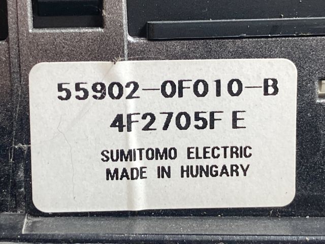 bontott TOYOTA COROLLA VERSO Fűtéskapcsoló (digit klímás)