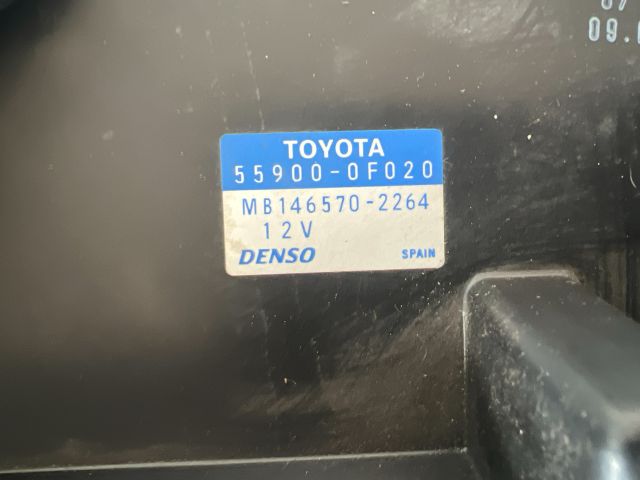 bontott TOYOTA COROLLA VERSO Fűtéskapcsoló